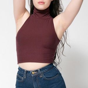 🍷Turtle Neck Crop